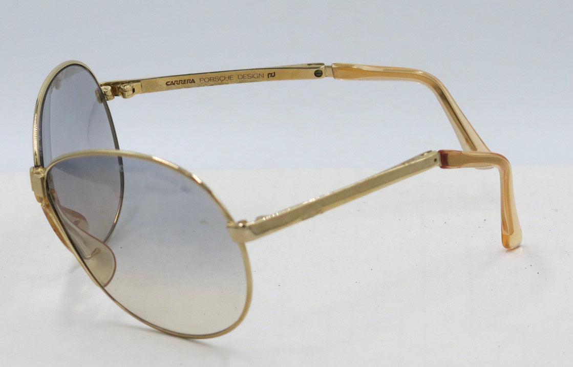 Porsche 5626-40 Gold Folding Sunglasses