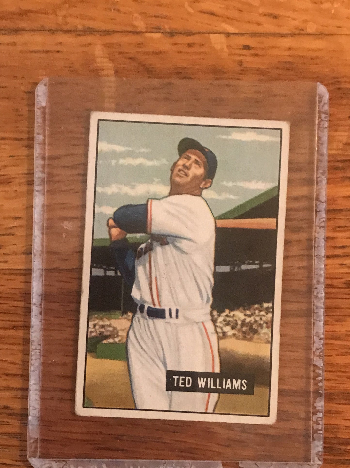 1951 Bowman Ted Williams #165 - Great Condition - Bowman