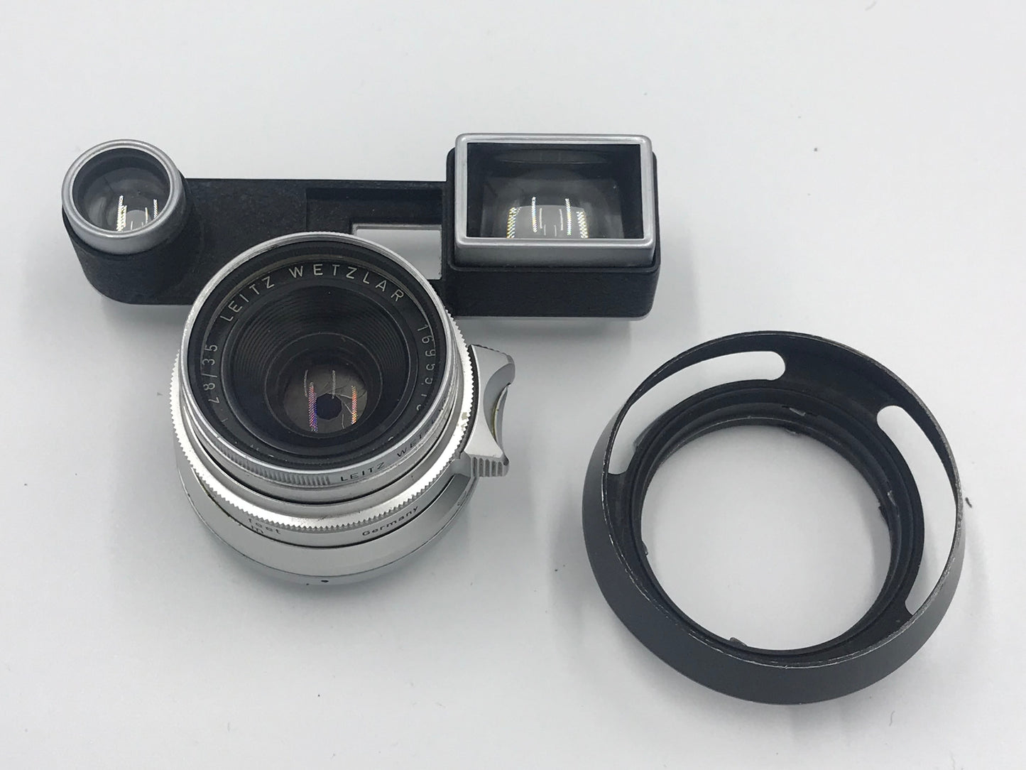 Leica M 35mm f2.8 Summaron Leitz Wetzlar Lens w/Eyes - Leica