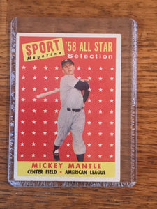 1958 Topps All Star Mickey Mantle #487 - Topps