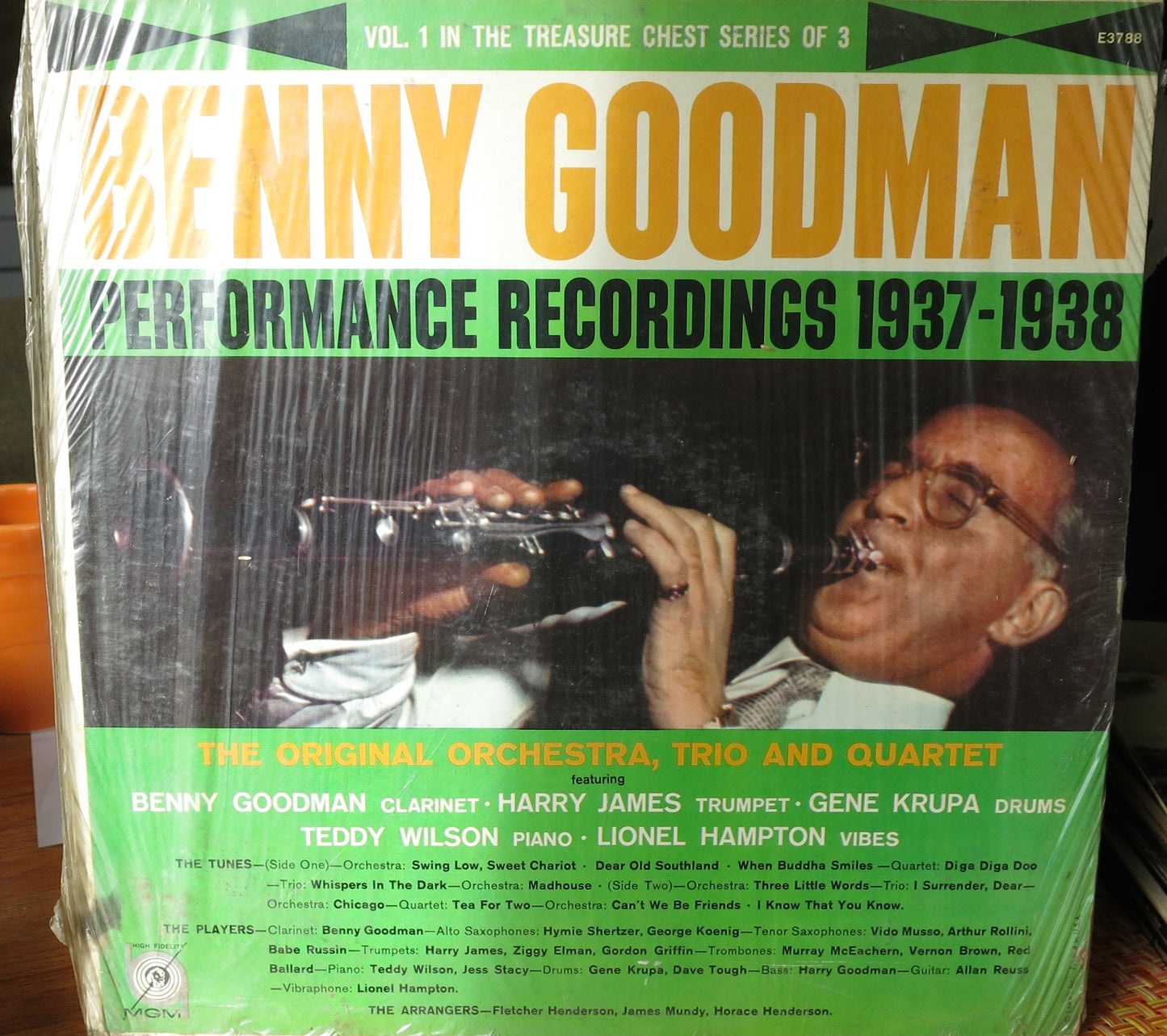 Benny Goodman - Performance Recordings 1937-1938 | Vinyl Record by MGM