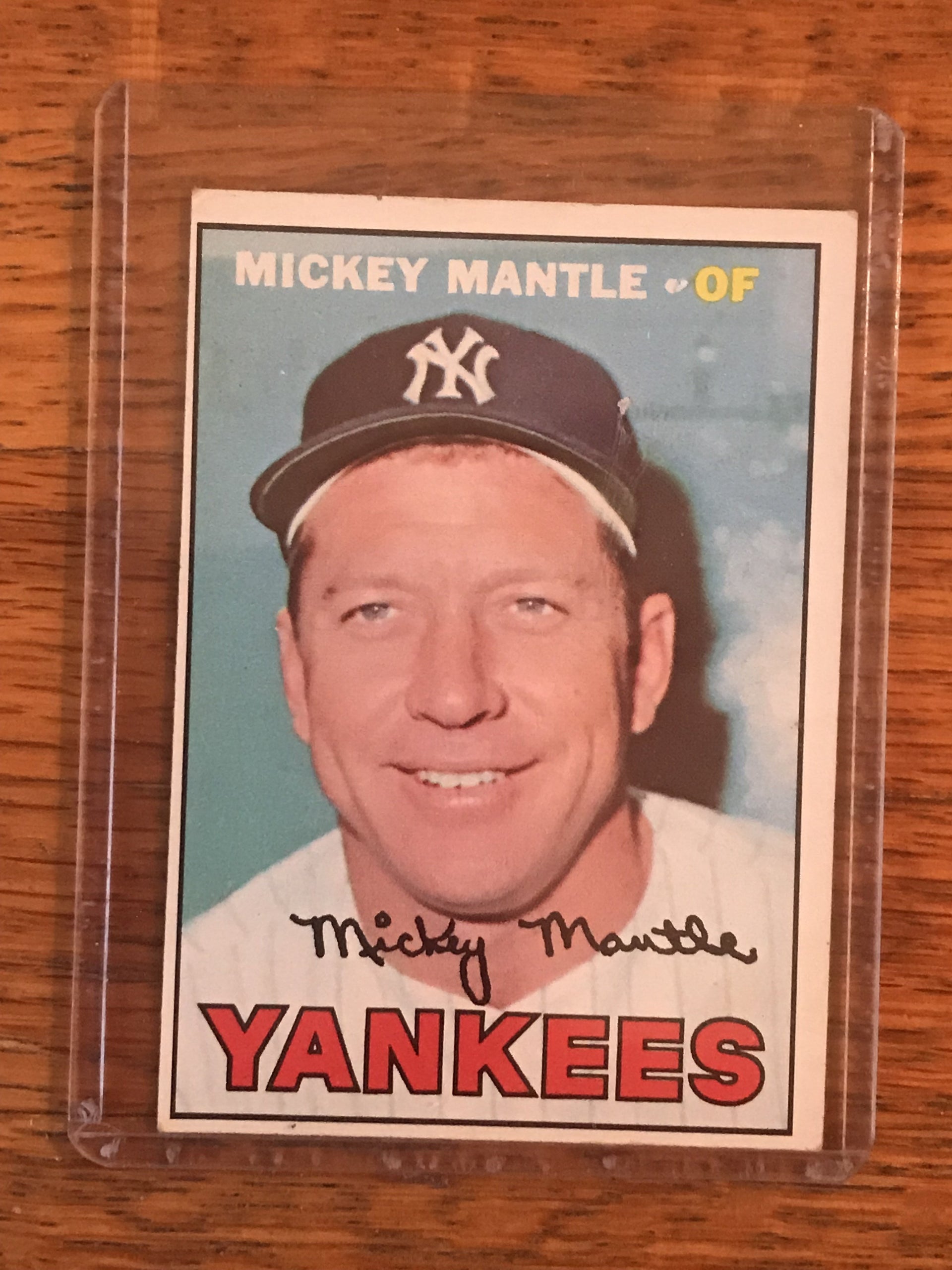 1967 Topps #150 Mickey Mantle