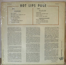 Hot Lips Page, Rubberlegs Williams ‎– 1944 - Hot Lips Page - Black & Blue