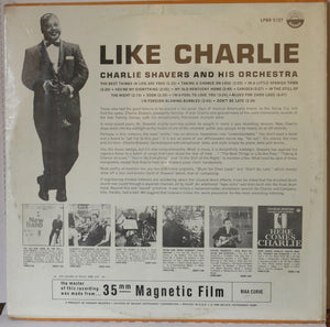 Charlie Shavers and His Orchestra - Like Charlie - Everest