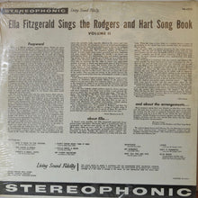 Ella Fitzgerald sings the Rodgers and Hart Song Book Volume 2 - Verve
