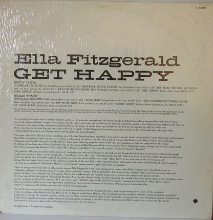 Ella Fitzgerald - Get Happy - Verve