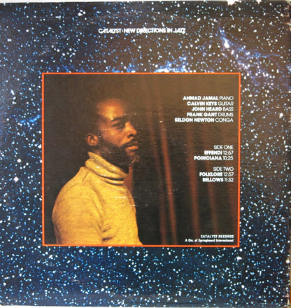 Ahmad Jamal ‎– Recorded Live At "Oil Can Harry's" - Catalyst