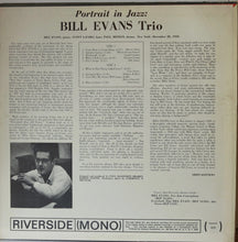 Bill Evans Trio ‎– Portrait In Jazz - Riverside