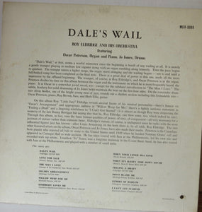 Roy Eldridge And His Orchestra Featuring Oscar Peterson & Jo Jones ‎– Dale's Wail - Verve