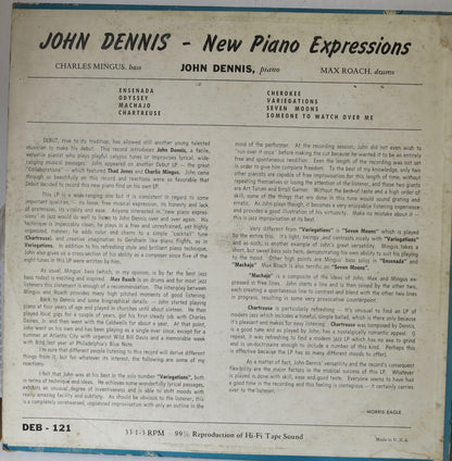 John Dennis ‎– New Piano Expressions - Debut