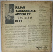 Julian "Cannonball" Adderley ‎– In The Land Of Hi-Fi