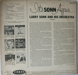 Larry Sonn Orchestra ‎– It's Sonn Again