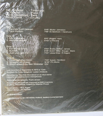 Ben Webster ‎– Last Concert