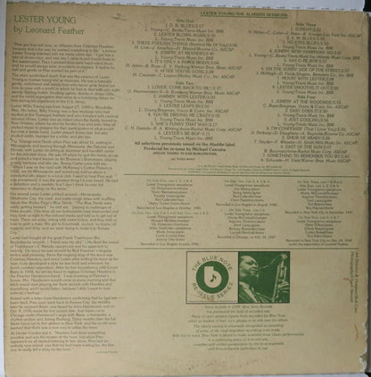 Lester Young ‎– The Aladdin Sessions