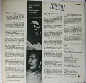Ella and Billie | Vinyl Record by Verve | Friedman &amp; Sons