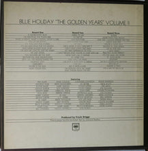 Billie Holiday &lrm;&ndash; &quot;The Golden Years&quot; Volume II | Vinyl Record by Columbia | Friedman &amp; Sons