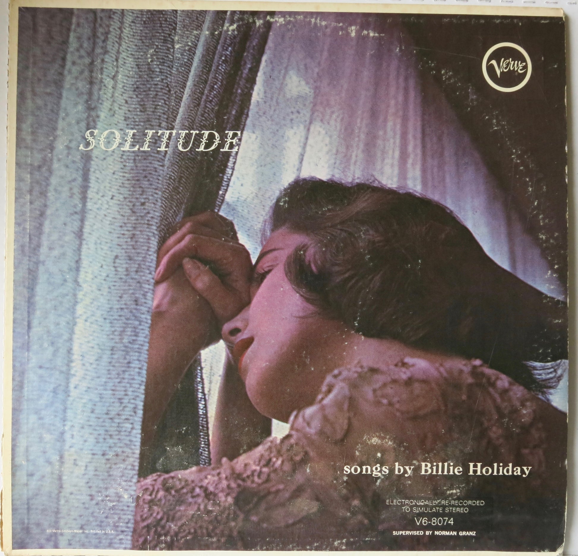Billy Holiday Solitude | Vinyl Record by Verve | Friedman &amp; Sons