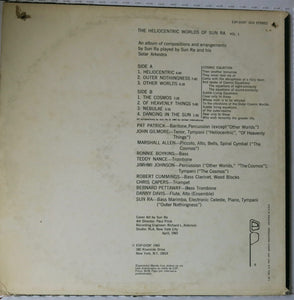 Sun Ra &lrm;&ndash; The Heliocentric Worlds Of Sun Ra, Vol. I | Vinyl Record by Jazztone | Friedman &amp; Sons