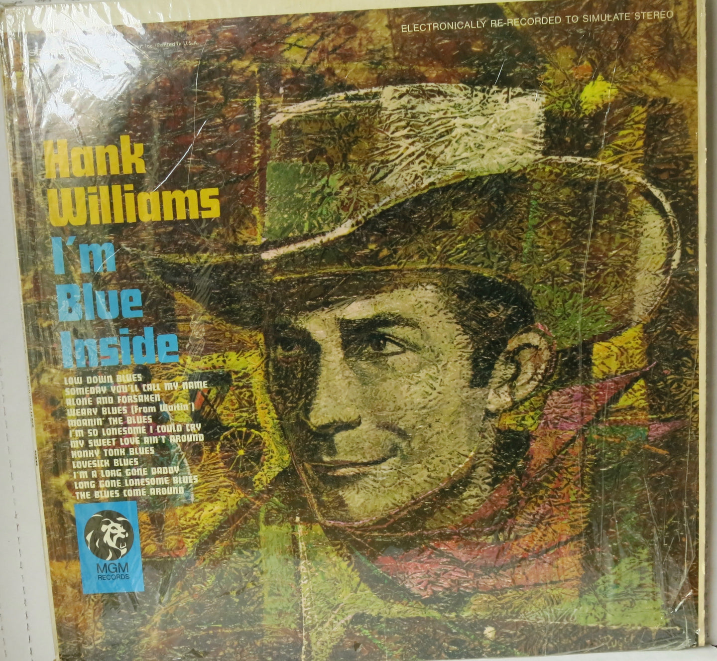 Hank Williams ‎– I'm Blue Inside | Vinyl Record by Columbia | Friedman & Sons