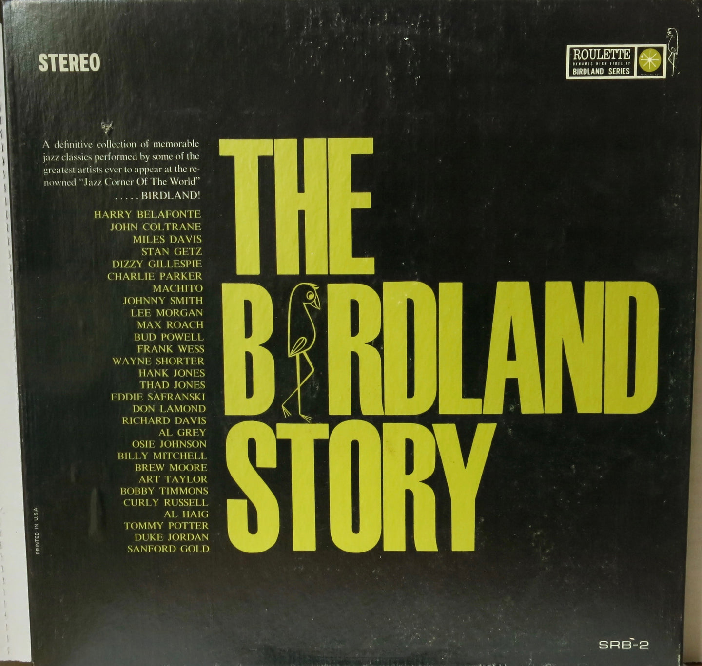 Various ‎– The Birdland Story | Vinyl Record by Roulette | Friedman & Sons