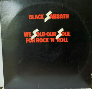 Black Sabbath &lrm;&ndash; We Sold Our Soul For Rock 'N' Roll | Vinyl Record by Warner Bros. | Friedman &amp; Sons