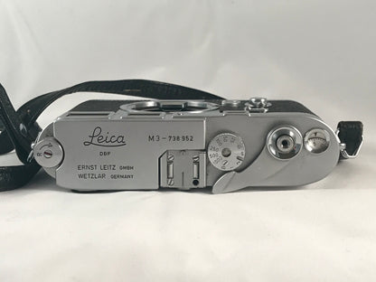 Leica M3 DS Double Stroke Rangefinder Chrome Camera - Leica
