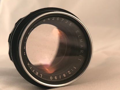 Leica Leitz Elmarit 90mm F2.8 M Mount Lens Germany 2426735 - Leica