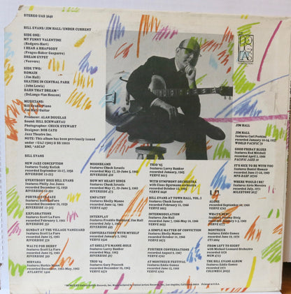 Bill Evans / Jim Hall ‎– Undercurrent