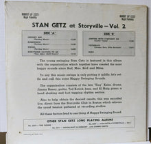 Stan Getz ‎– At Storyville - Vol. 2