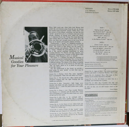 J.J. Johnson ‎– Goodies