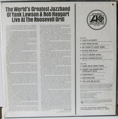 World's Greatest Jazzband Of Yank Lawson And Bob Haggart ‎– Live At The Roosevelt Grill