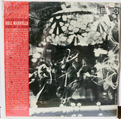Bill Manville / Hank Jones ‎– Saloon Society