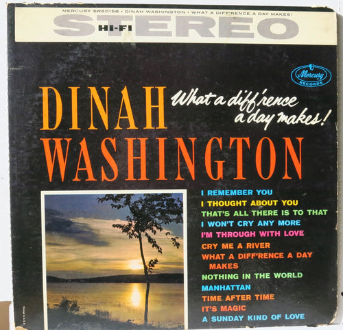 Dinah Washington ‎– What A Diff'rence A Day Makes!