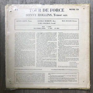Sonny Rollins ‎– Tour De Force - Prestige