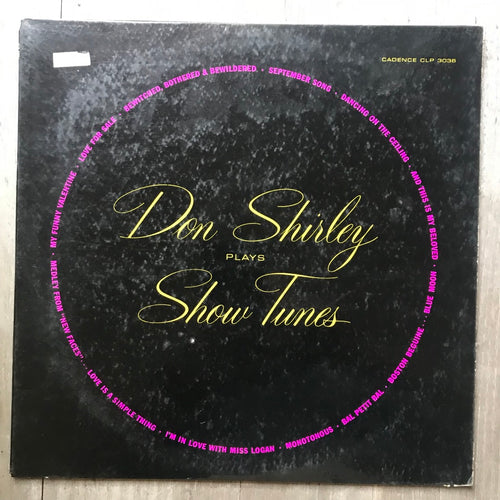 Don Shirley ‎– Don Shirley Plays Show Tunes - Cadence Records