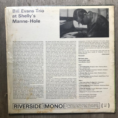 The Bill Evans Trio ‎– Bill Evans Trio At Shelly's Manne-Hole - Riverside