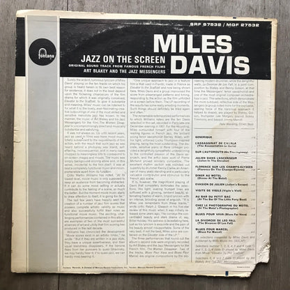 Jazz On The Screen - Miles Davis - Fontana